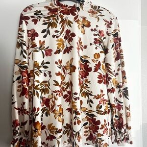 Floral Print Women's Top